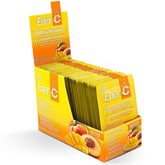 Ener-C 30-count Peach Mango Vitamin C packaging – side view