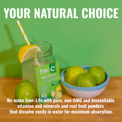 Ener-C hydration packets with real fruit flavor