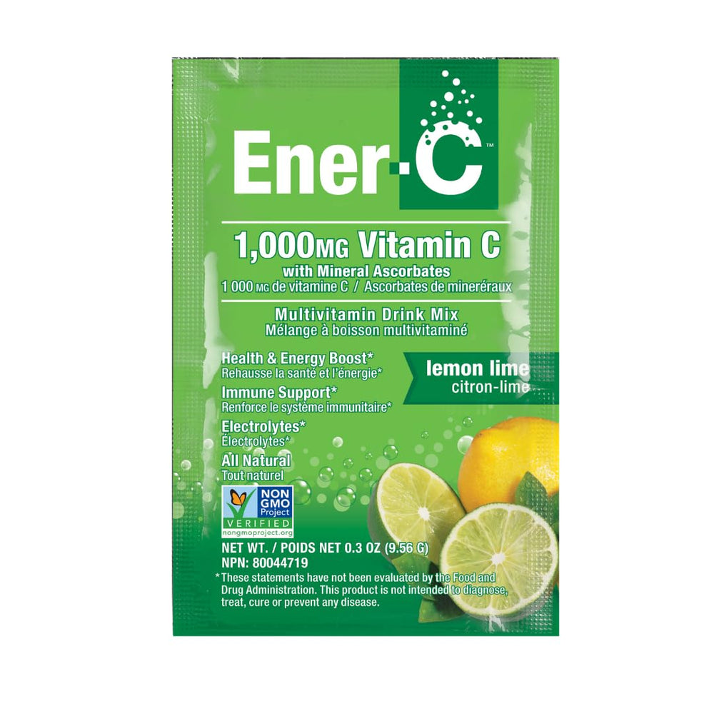 Hero image of Ener-C Lemon Lime Multivitamin Drink Mix, 30-count