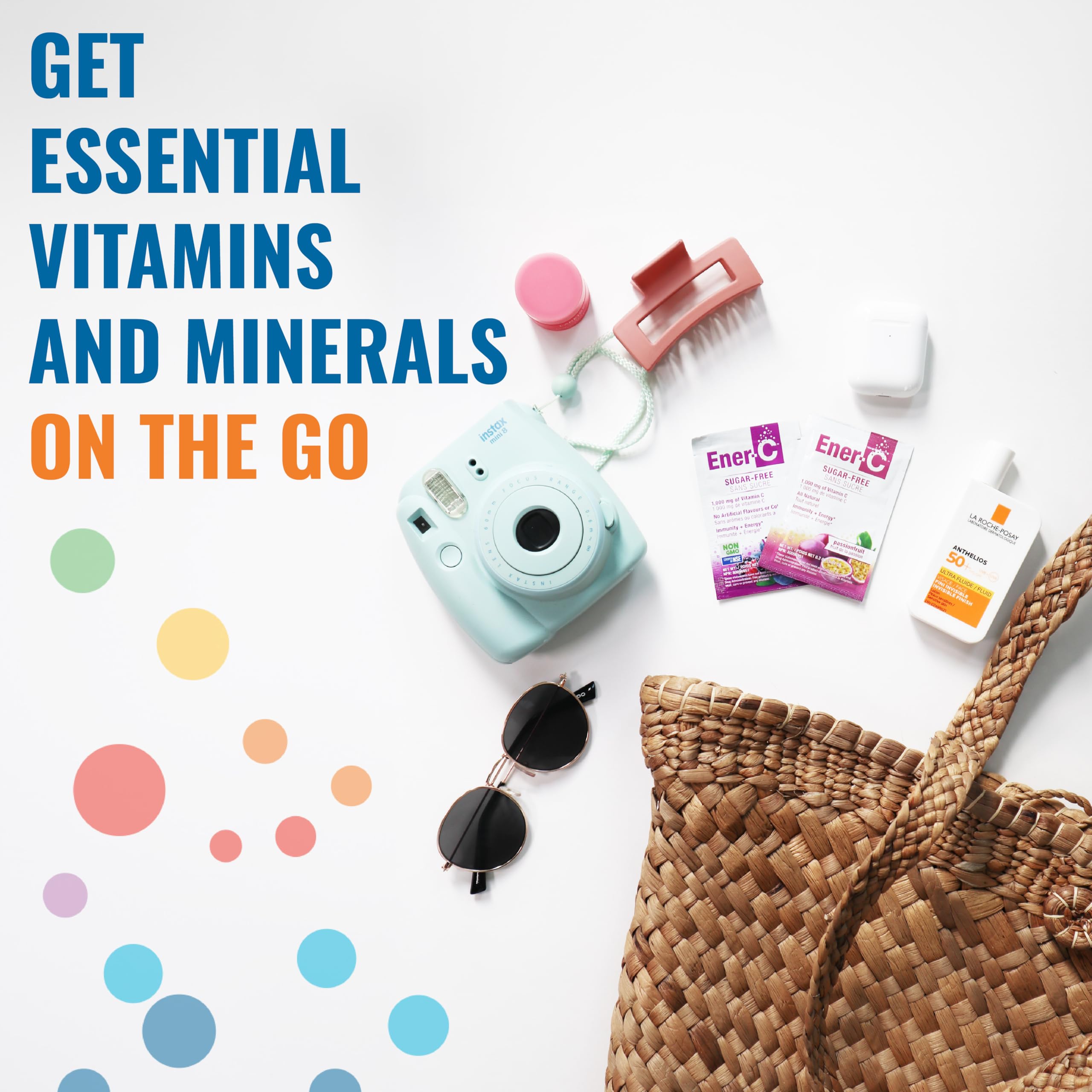 Sachets dissolving in water for Ener-C Sugar-Free Orange