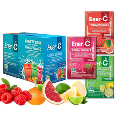 Ener-C vitamin C drink mix sachets for on-the-go immunity