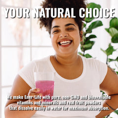 Ener-C Non-GMO, vegan, gluten-free label and ingredients