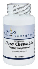 Energetix Flora Chewable bottle with 60 chewable tablets