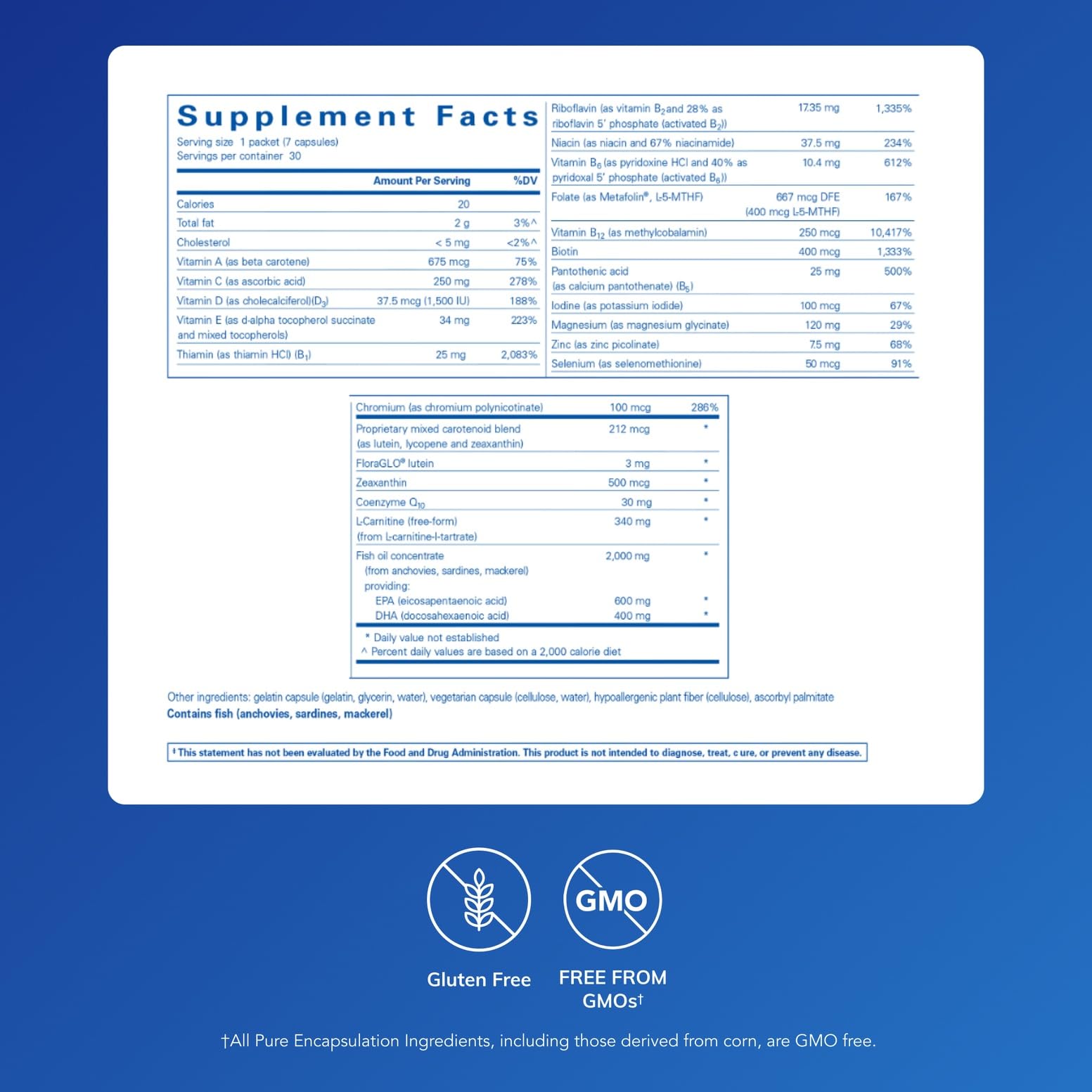 Energize Plus Pure Pack outer packaging