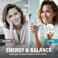 Energy boost from hydration