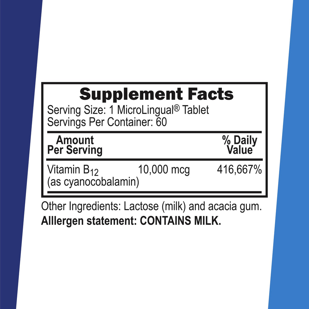 Energy metabolism and brain health benefits of vitamin B-12
