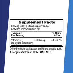 Energy metabolism and brain health benefits of vitamin B-12