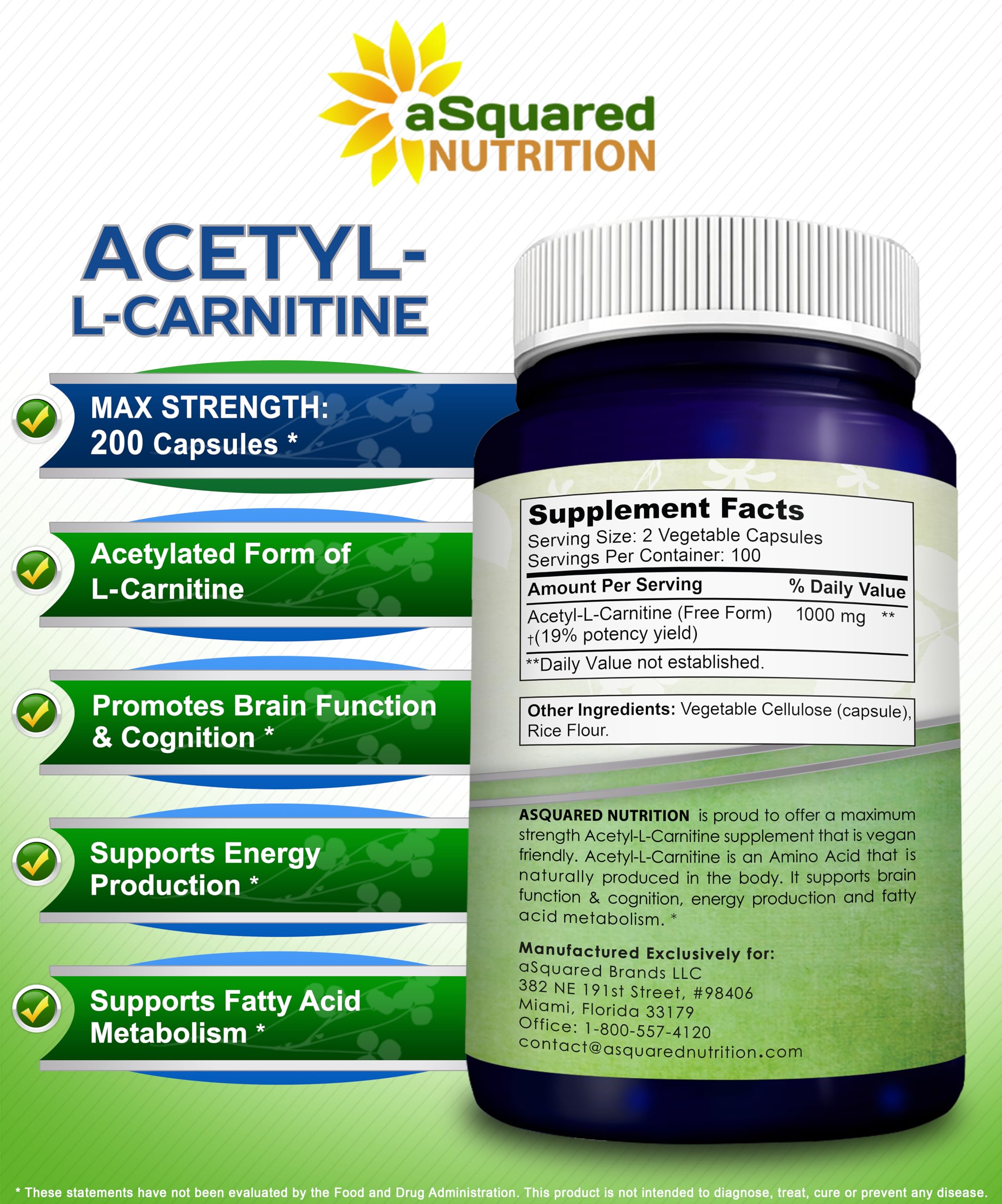 Graphic illustrating energy, brain function and fatty acid support