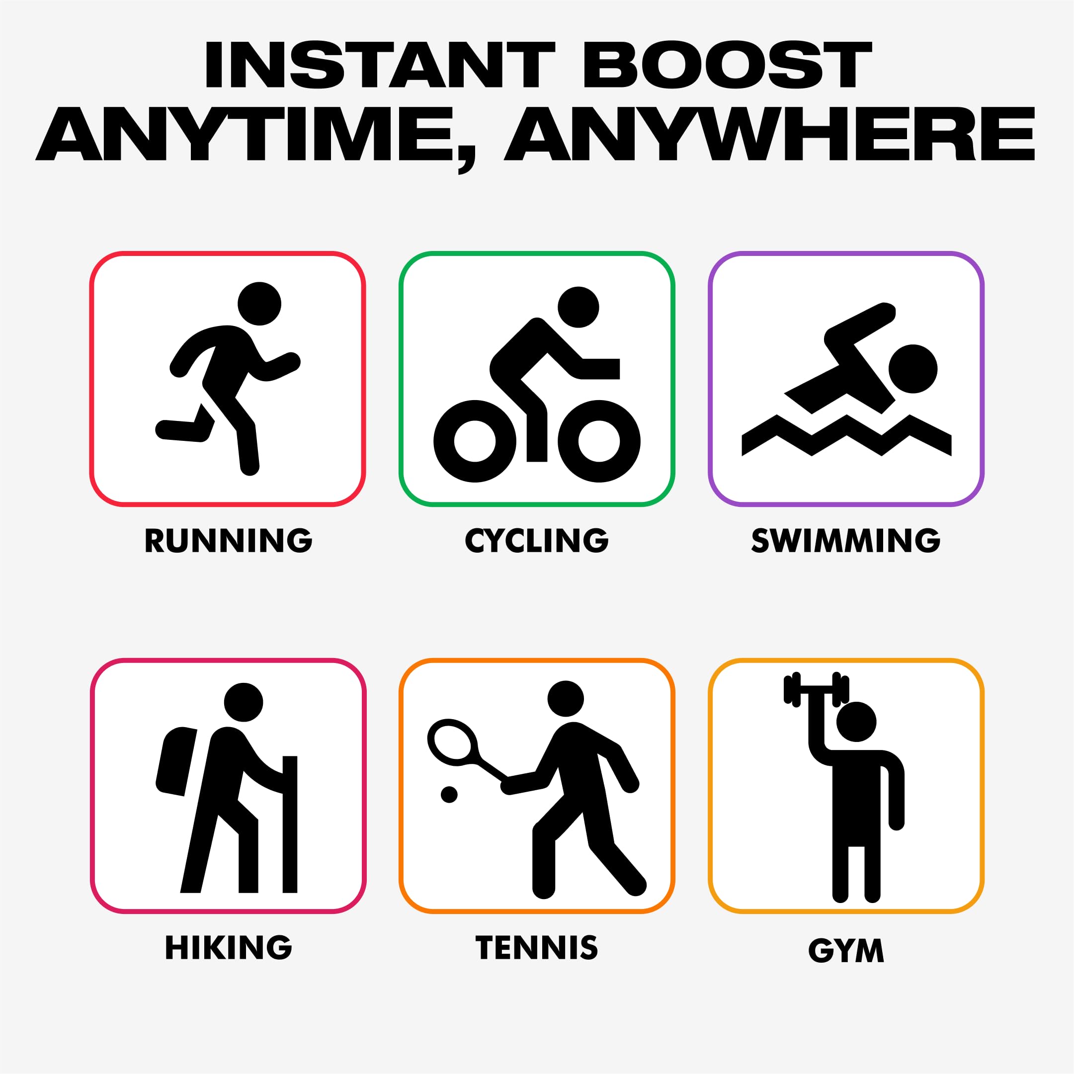 Athlete using Energy Bytes during cycling or endurance training