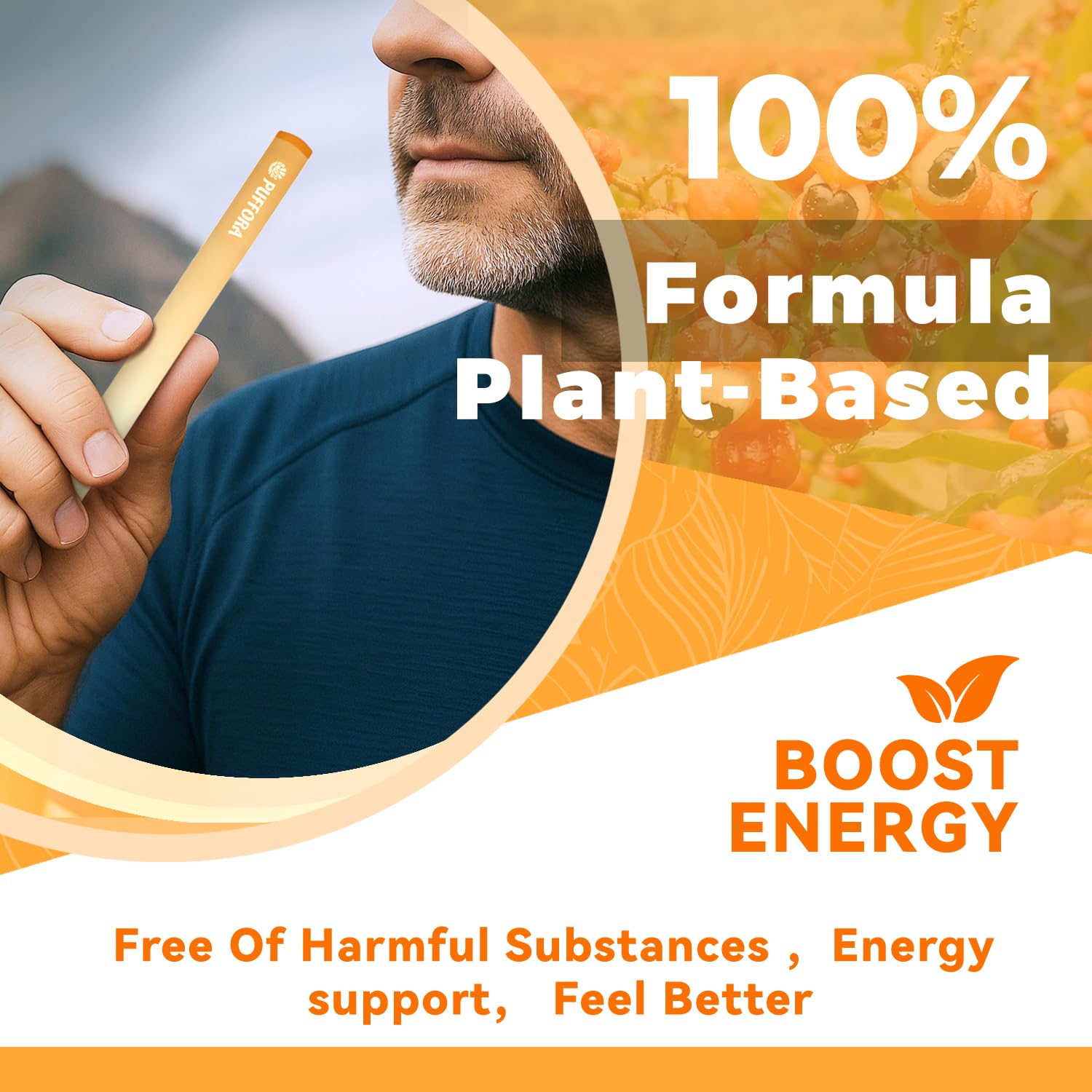 Taurine and B vitamins symbols for vitality