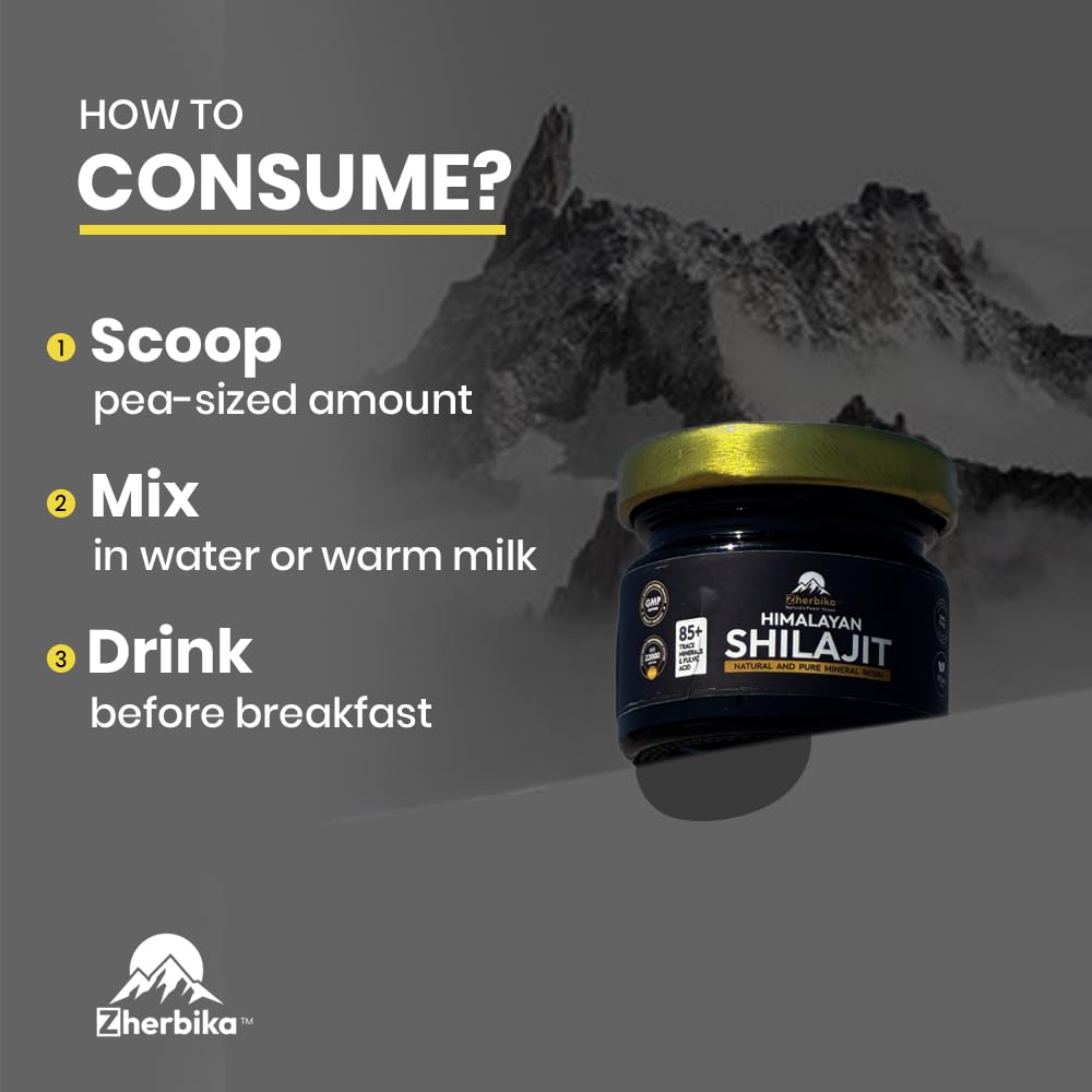 Shilajit for natural energy and immune support
