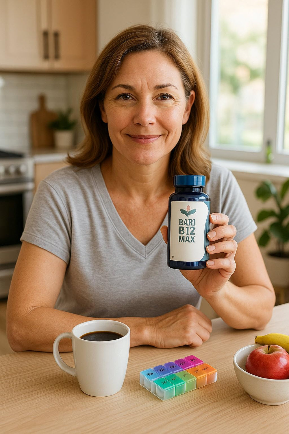 Chewable B12 Max tablet supporting energy and nerve health