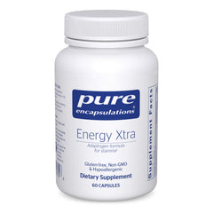 Pure Encapsulations Energy Xtra bottle on white background