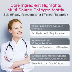 Packaging close-up of EneriWell multi-collagen sachet