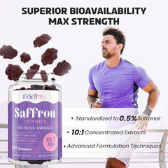 Magnesium glycinate portion in Enerlix saffron gummies