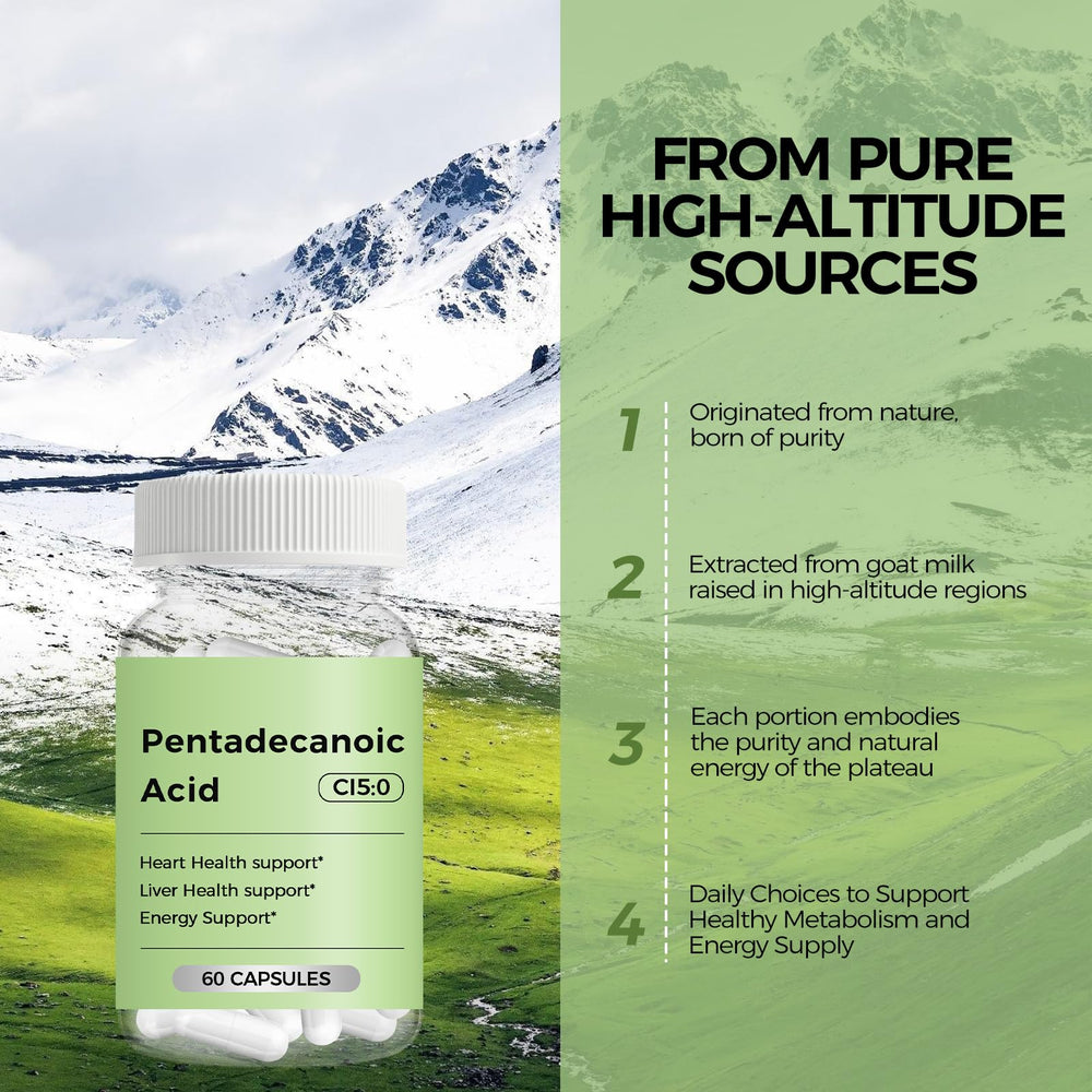 Ingredients list for Engtozl Pentadecanoic Acid (C15:0)