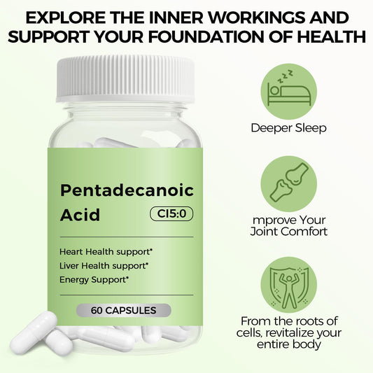 Label of Engtozl Pentadecanoic Acid (C15:0) supplement