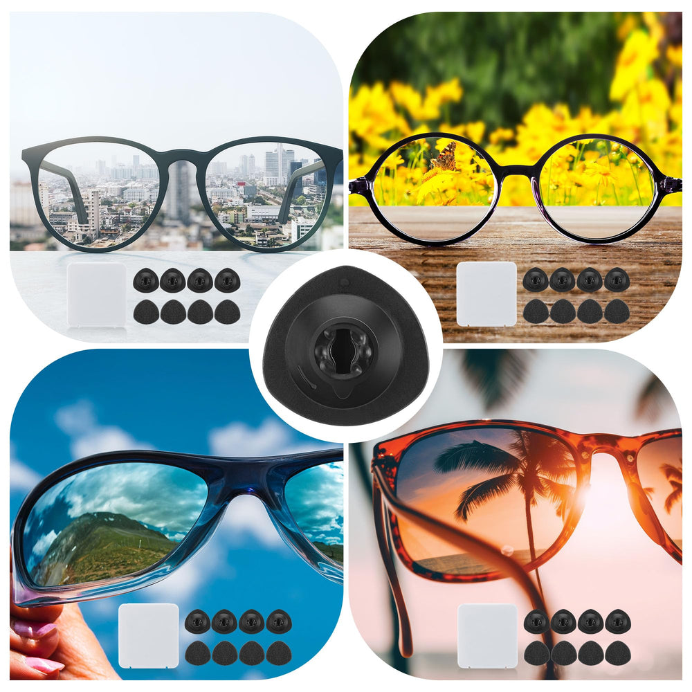 Eight replacement pads for Enhon eyeglass cleaner