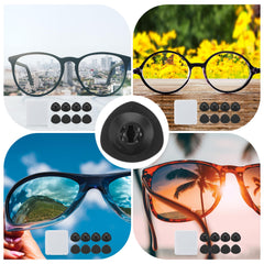 Eight replacement pads for Enhon eyeglass cleaner