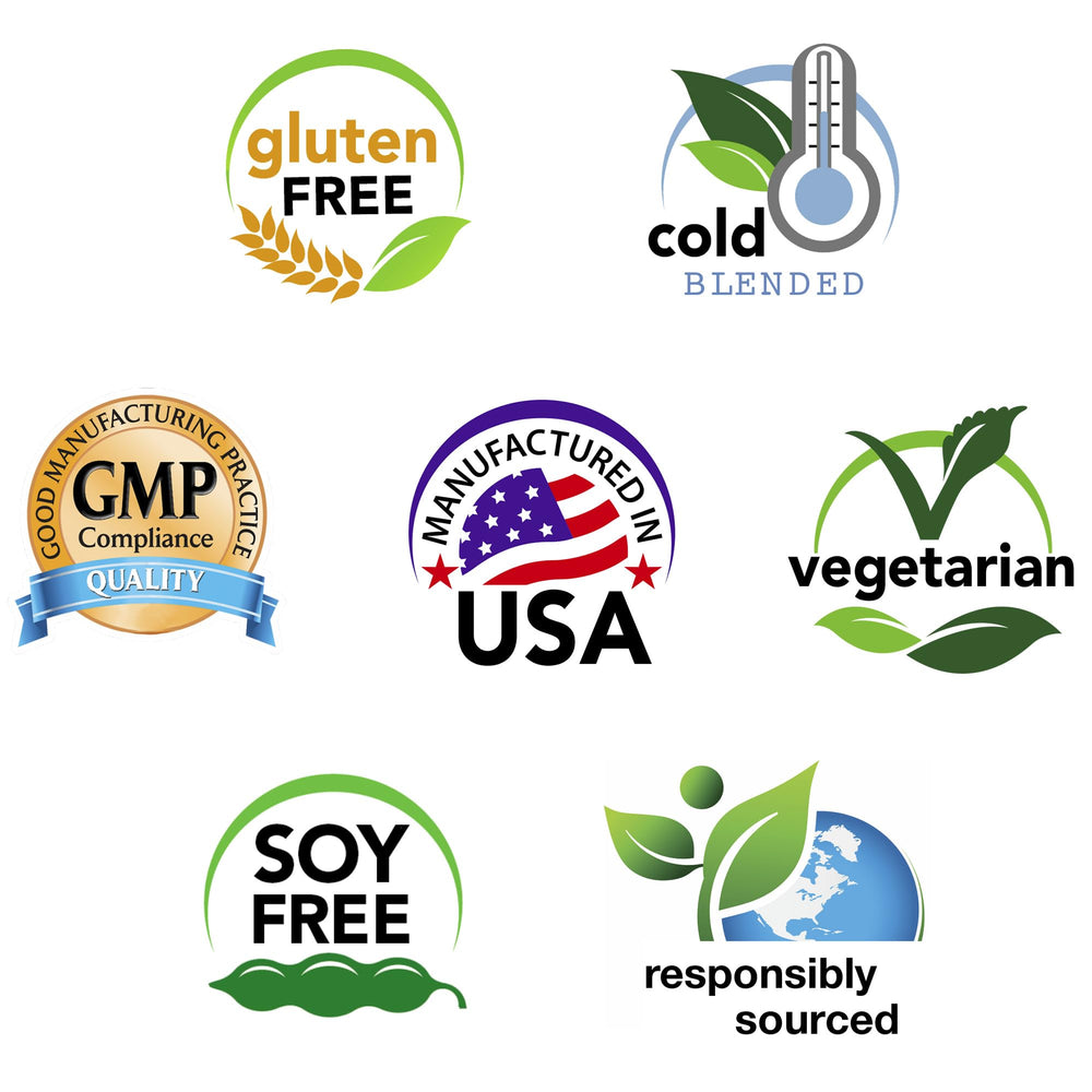 Nutritional ingredients listed on Eniva Probiotic label