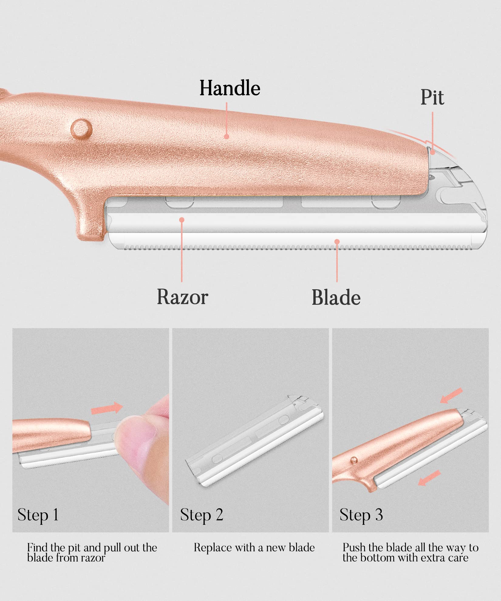 ENNVA blade size 1.4-inch by 0.3-inch ideal for precise trimming.