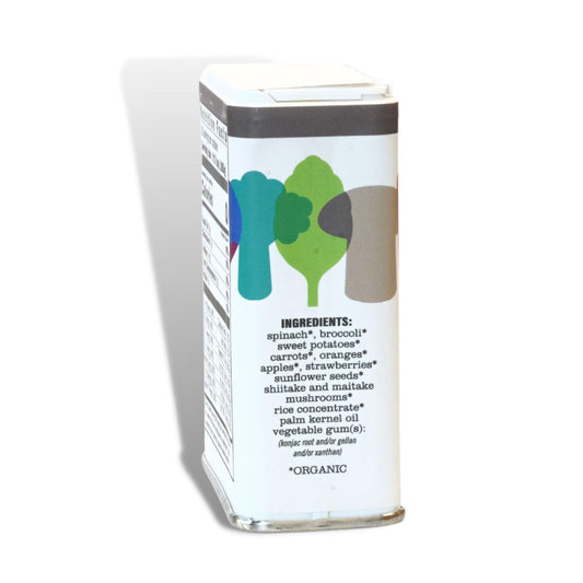 Graphic showing ENOF's 10 organic ingredients