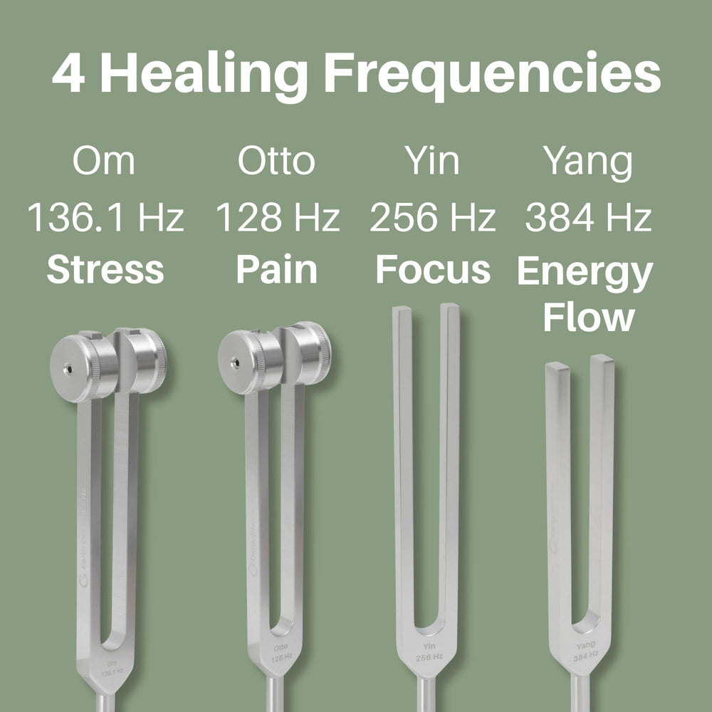 Enso Sensory 256Hz tuning fork for mental clarity and focus.