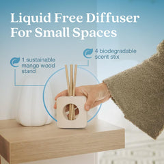 Non-toxic air freshener suitable for living rooms