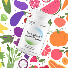 Envitamin Methylated Multivitamin capsules close-up for easy daily intake