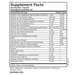 Omega 3 ingredient mention on label