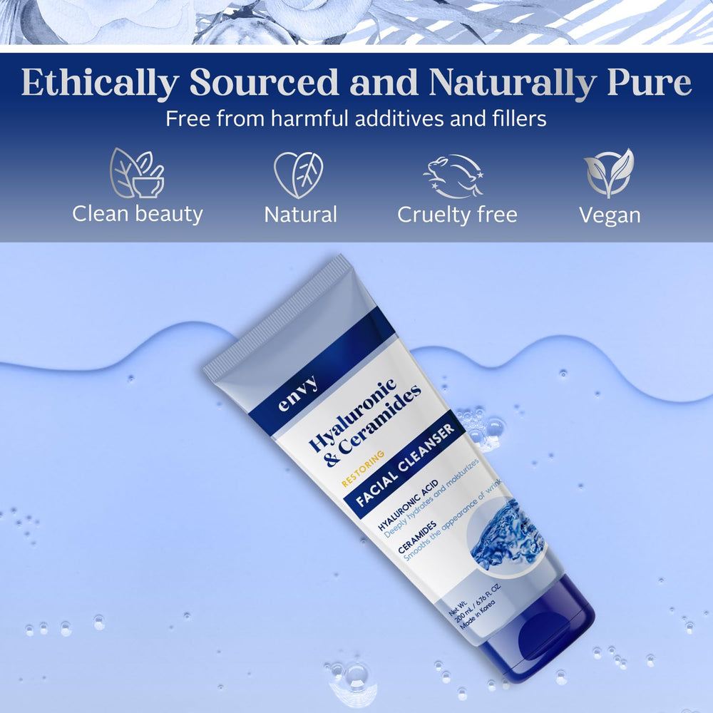 Premium pump bottle of Envy cleanser on a store shelf.