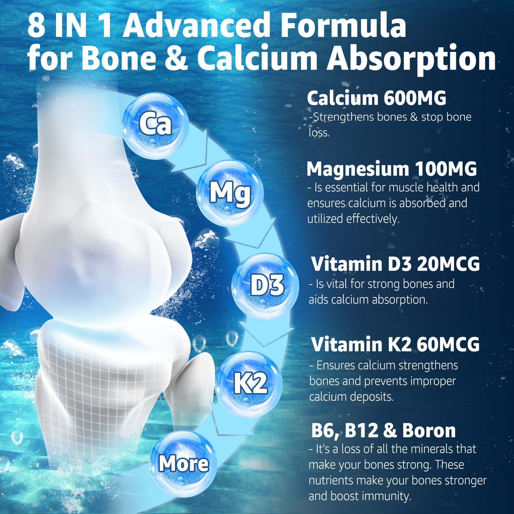 Sustainably sourced algae origin from the South American waters.