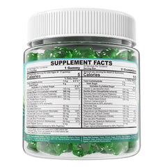 EnvyCure bottle and label detail highlighting antioxidant blend benefits.