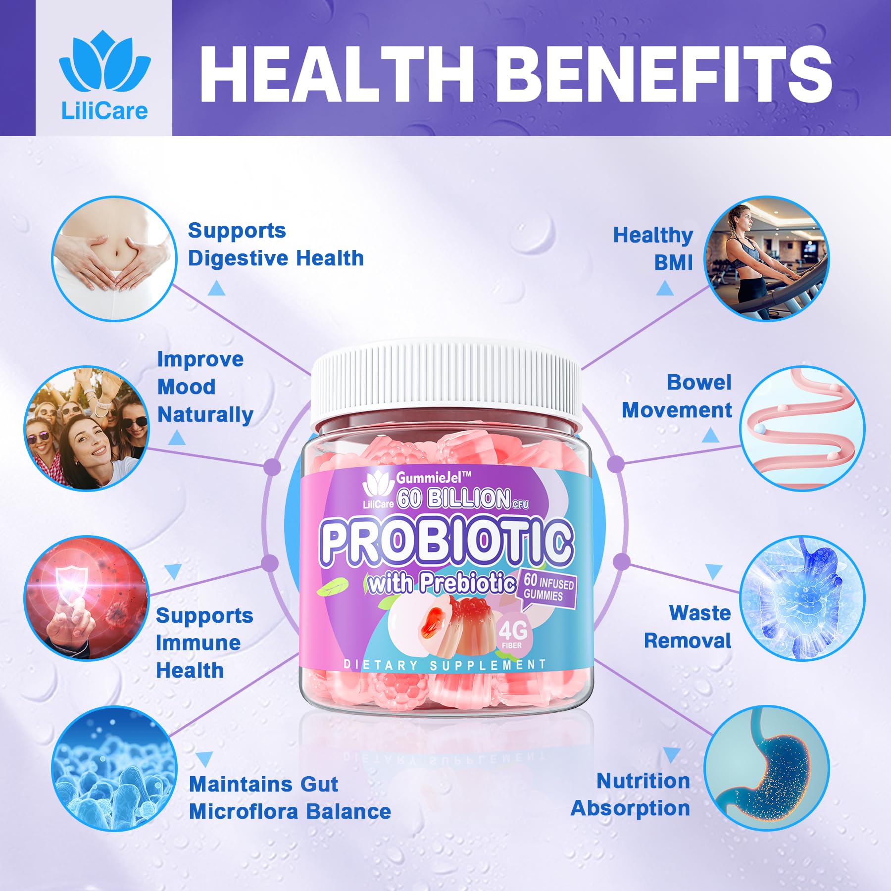 EnvyDeal probiotic gummies encapsulation technology protects probiotics through digestion