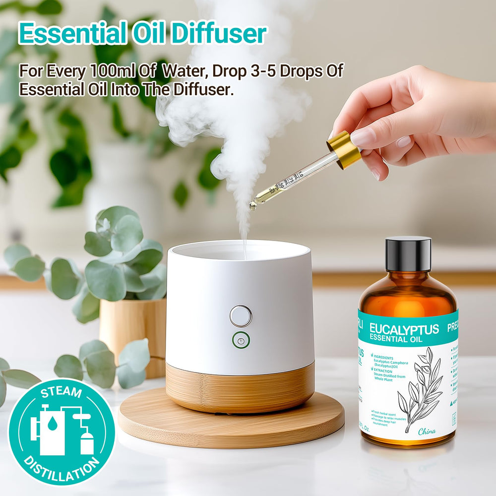 ENYORLI Eucalyptus Essential Oil packaging and bottle