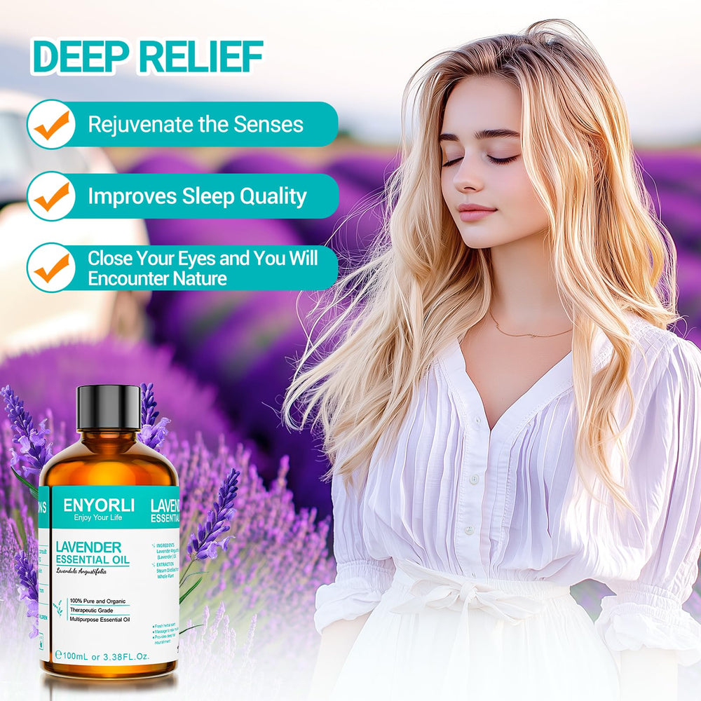 Lavender oil for skin care application