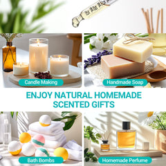 Peppermint essential oil for candle making
