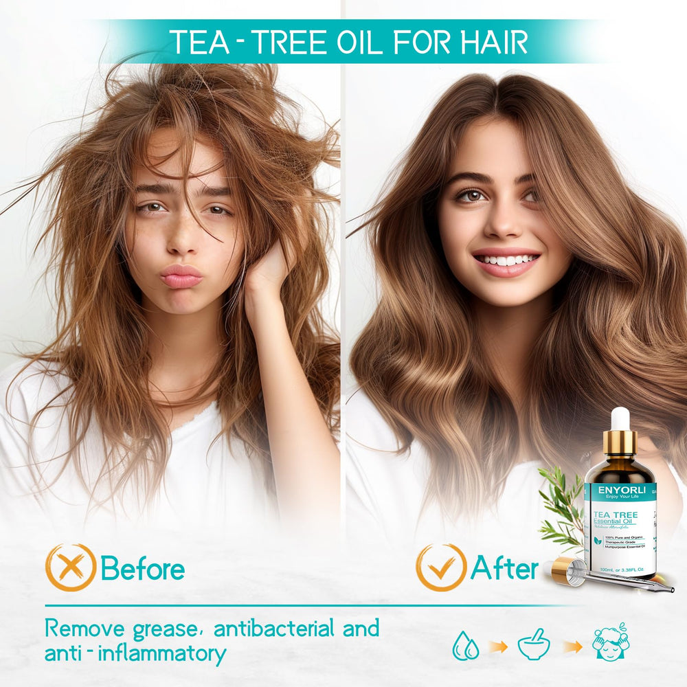 Aromatherapy and diffuser use of ENYORLI Tea Tree Oil