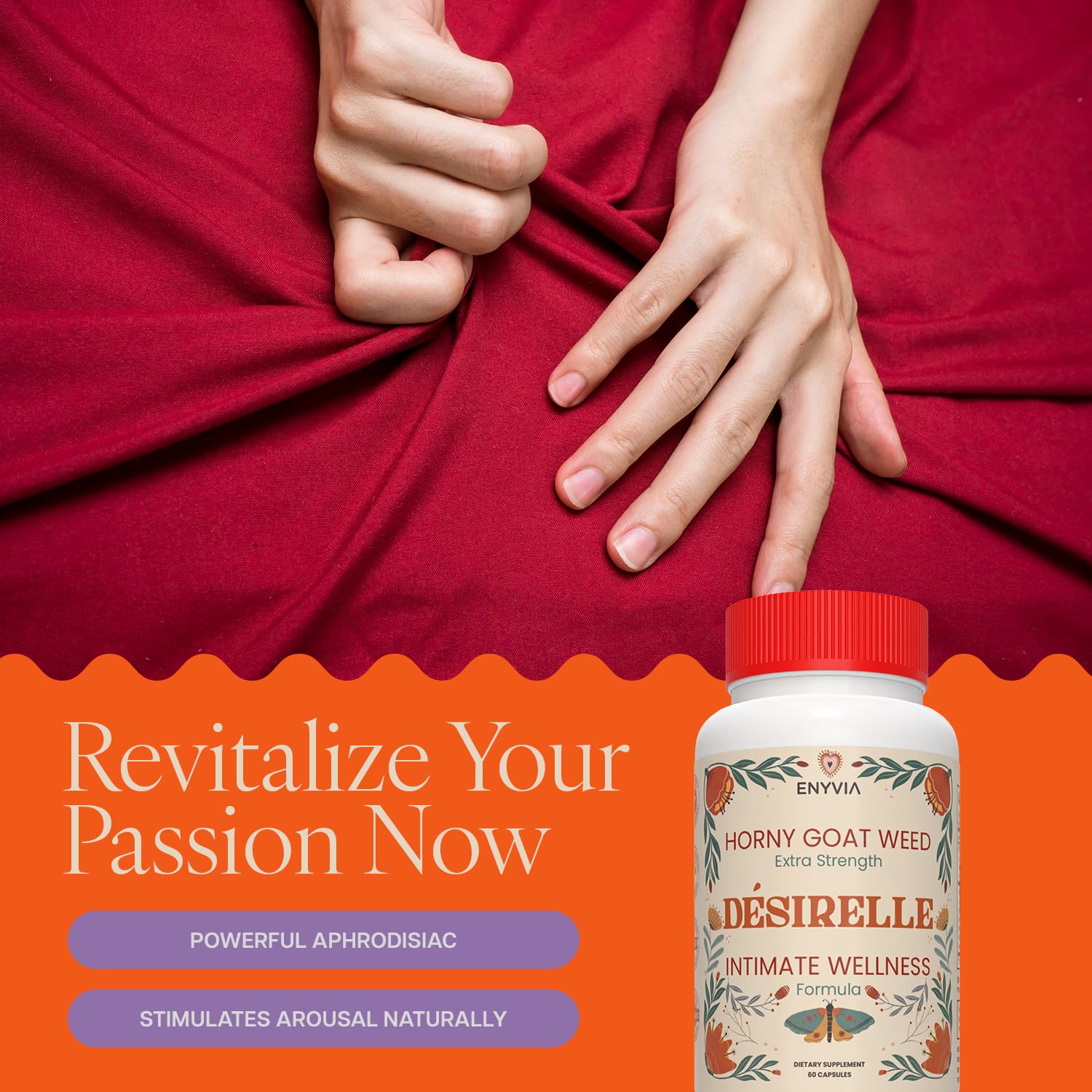 Enyvia Libido Booster bottle with packaging