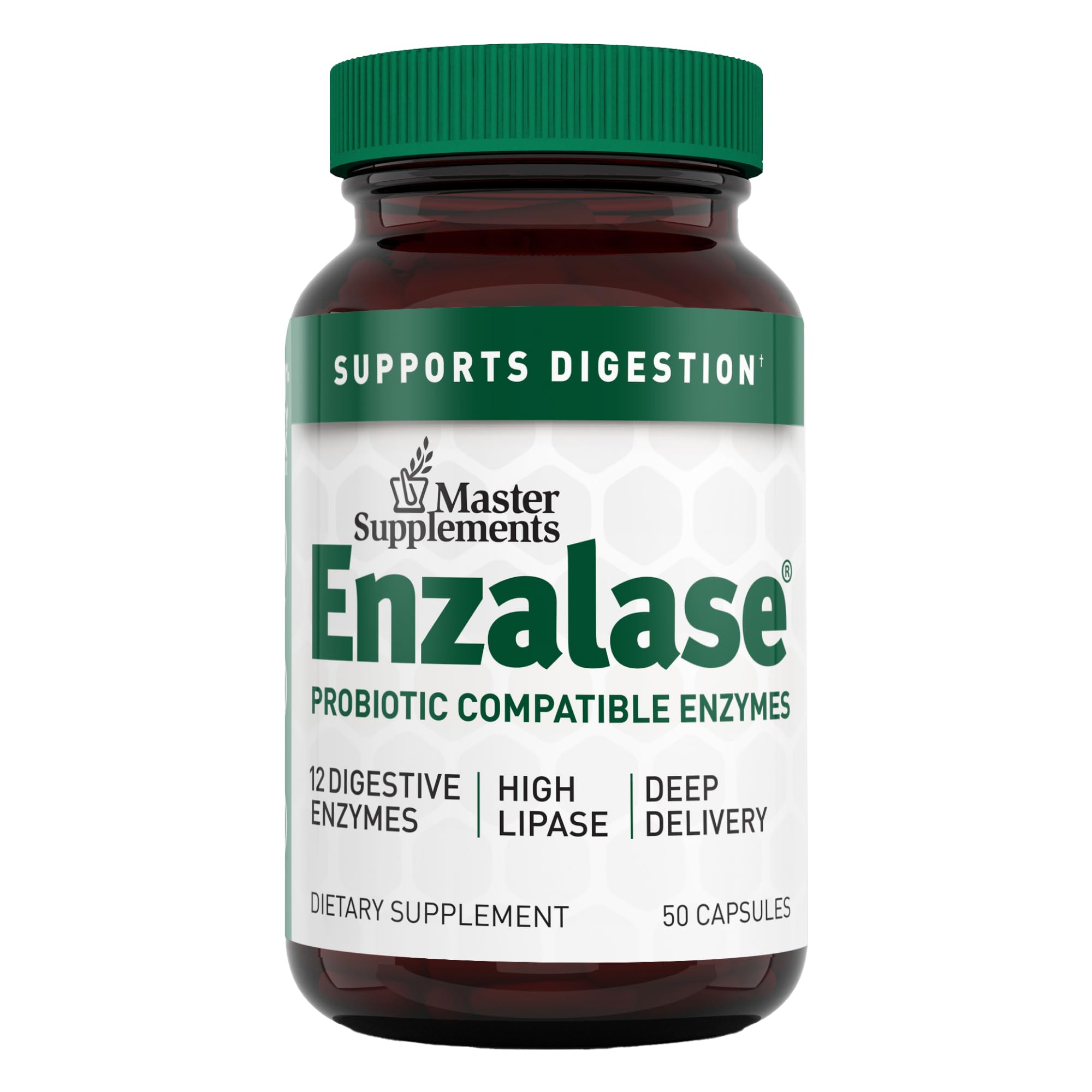 Master Supplements Enzalase bottle front view
