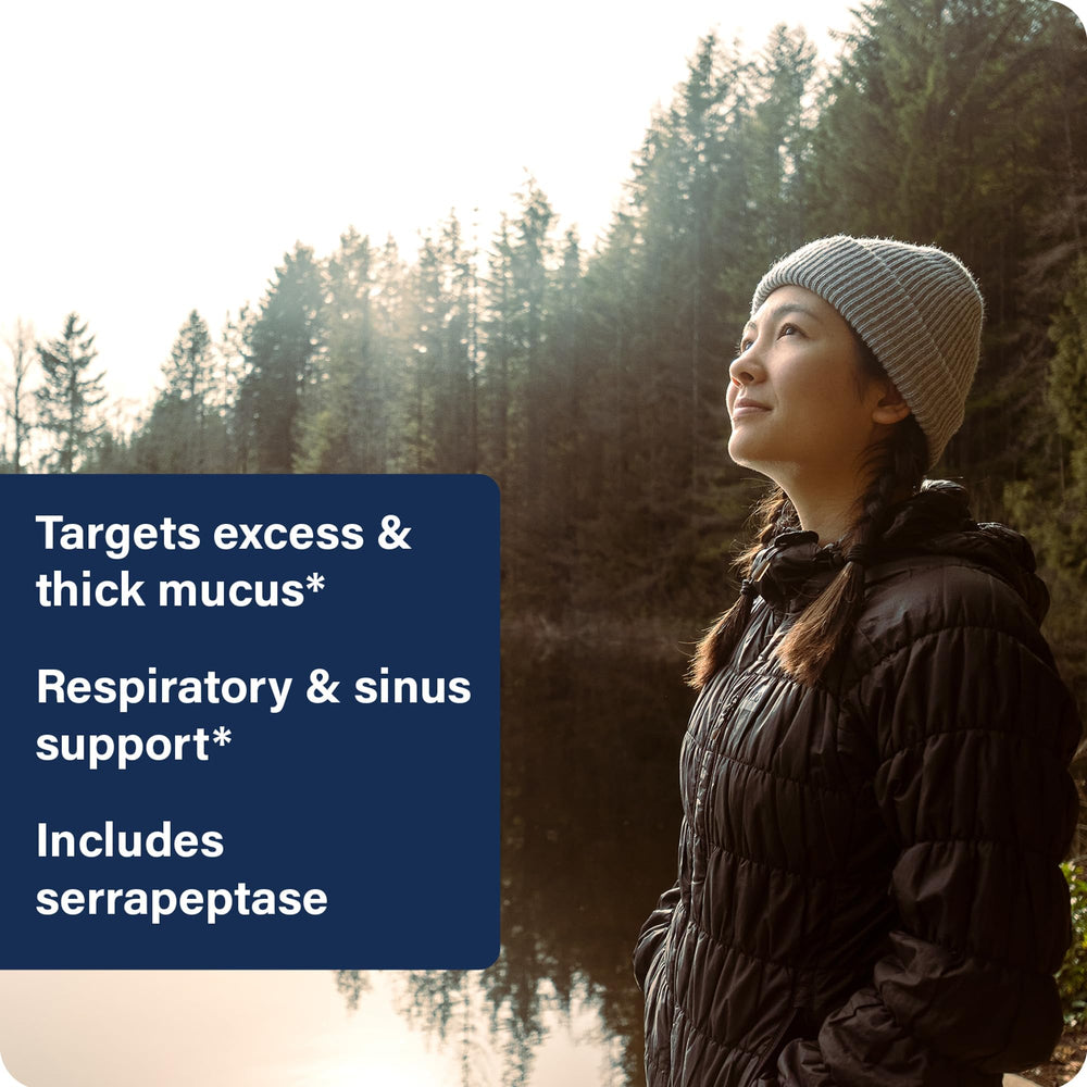 Concept image showing immune system support and respiratory health
