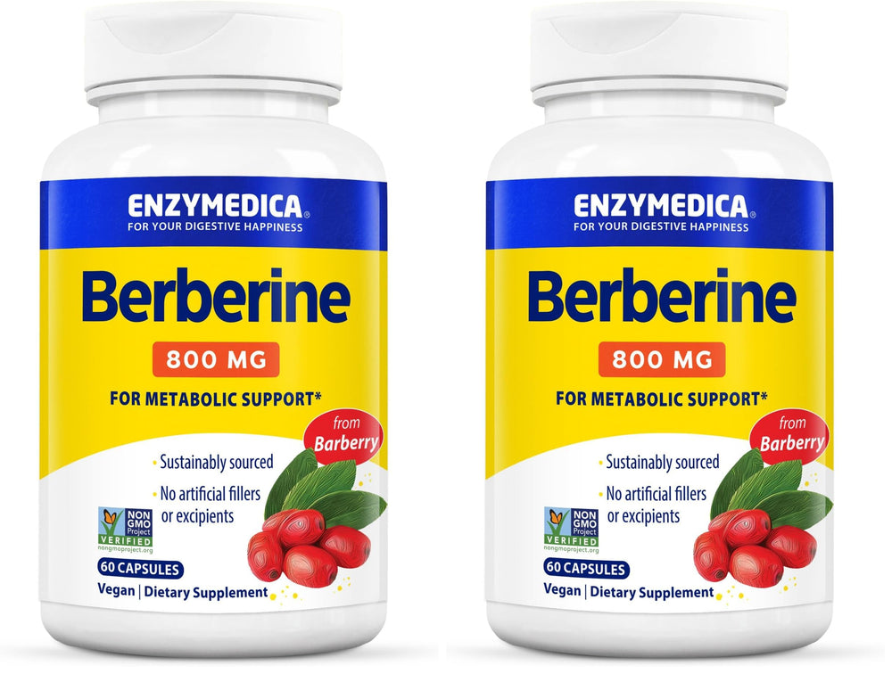 Hero image for Enzymedica Berberine 800 mg vegan capsules