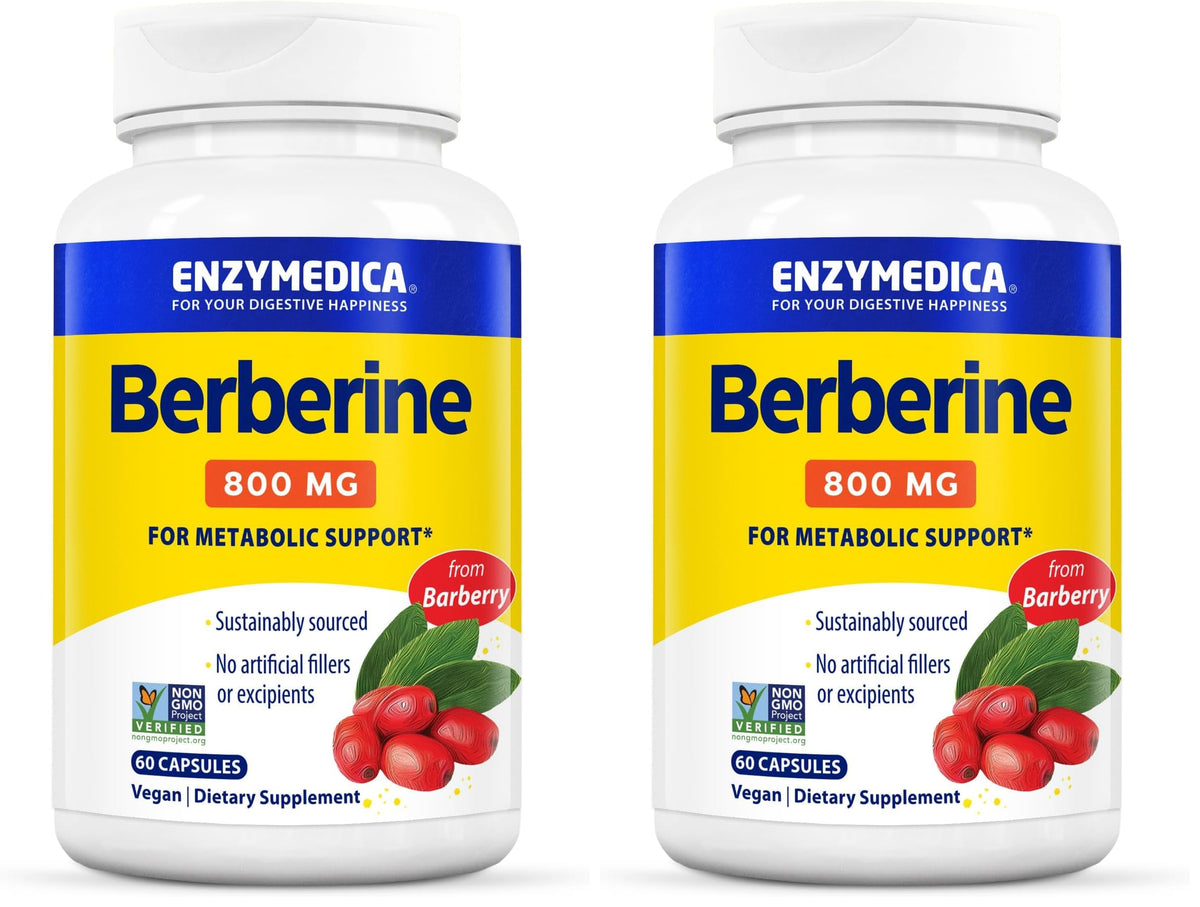 Hero image for Enzymedica Berberine 800 mg vegan capsules