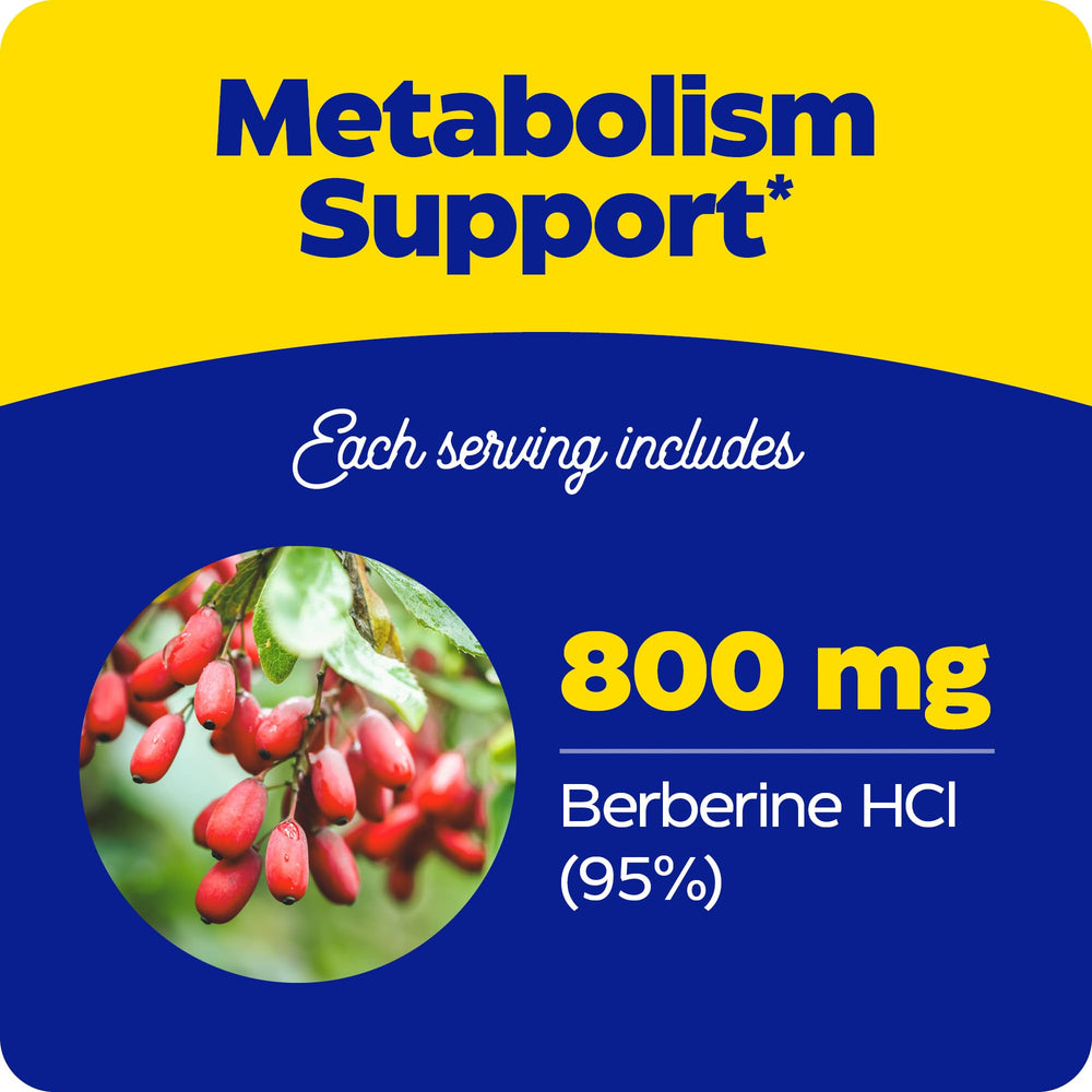 Dosage guidance showing 1-2 capsules with meals