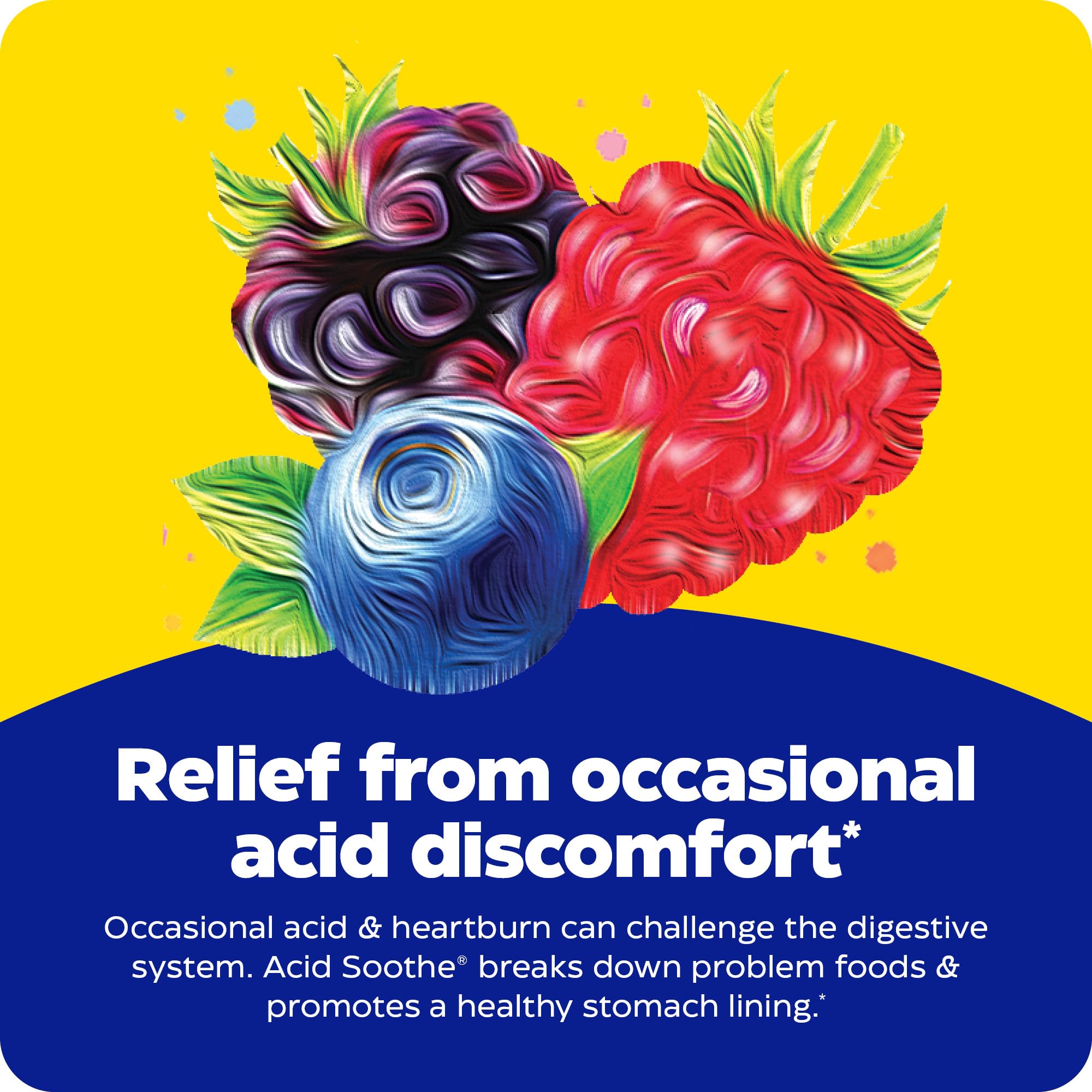 Digestive enzyme blend illustration
