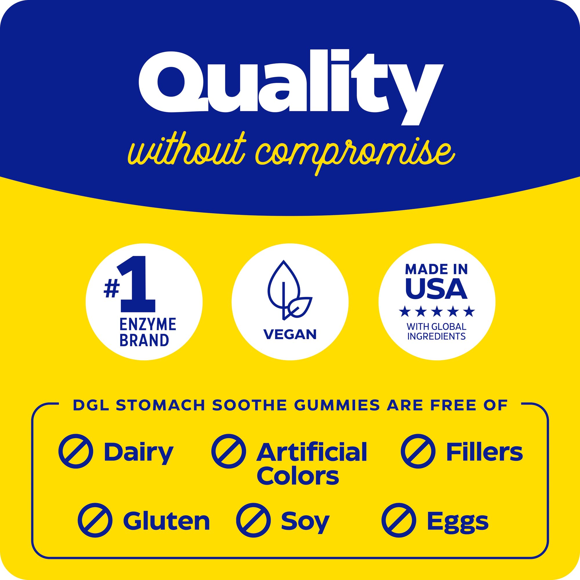 Gluten-free and dairy-free labeling on product