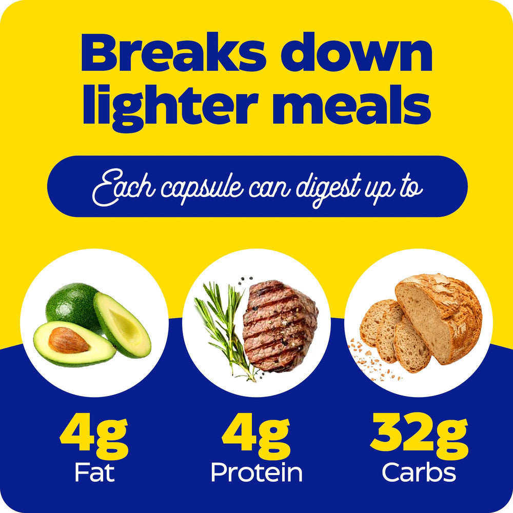 Dosage information on label