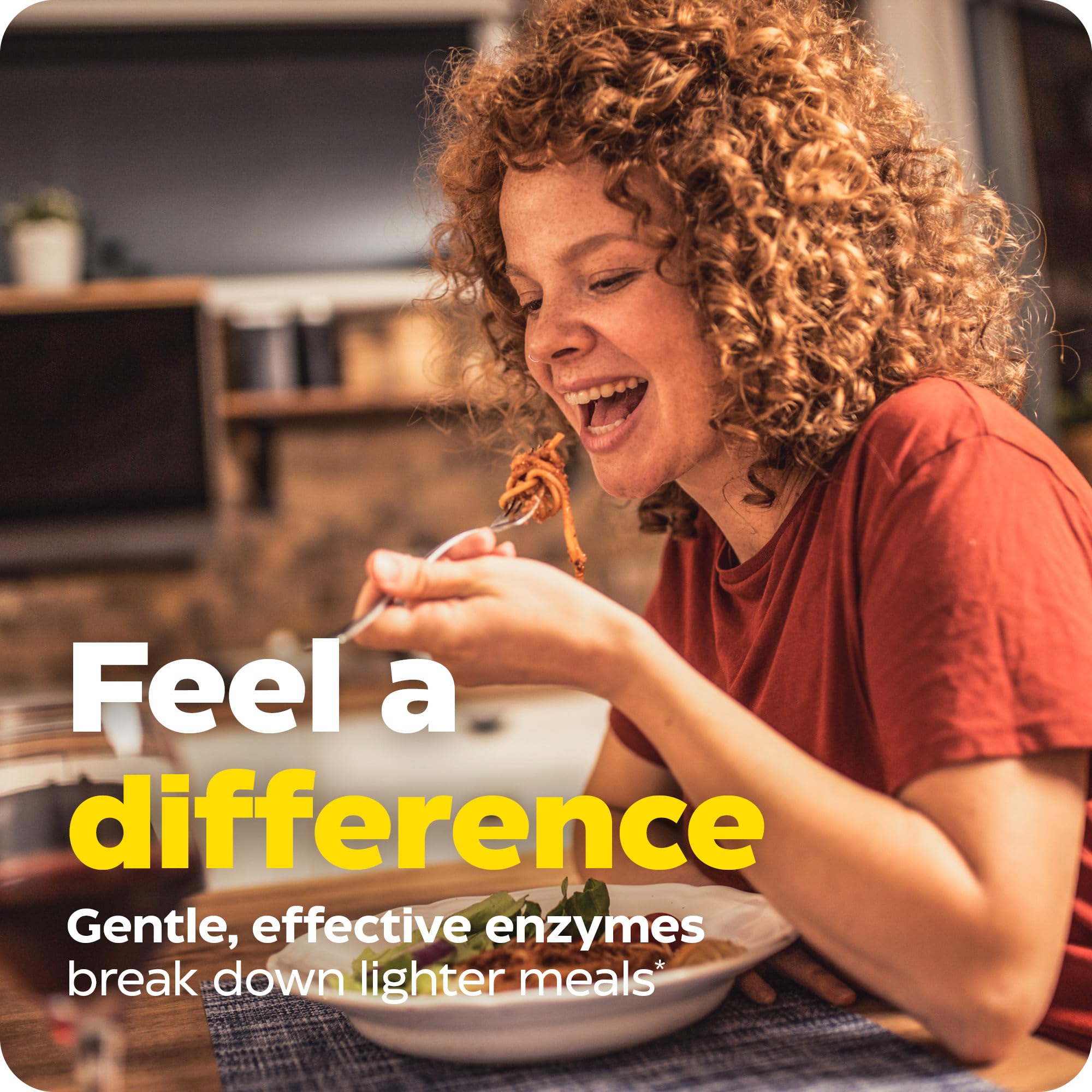 Ingredients and enzyme blend overlay