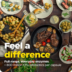 Gluten-free, dairy-free, and soy-free claim badges