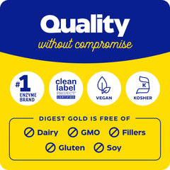 Packaging artwork for Enzymedica Digest Gold + ATPro
